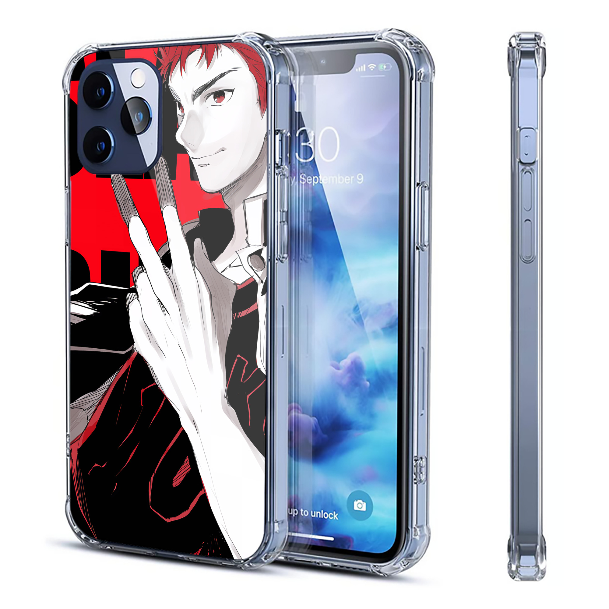 （画像用） SLAM DUNK／スラムダンク 【iPhone 12シリーズ対応】透明スマホケース（クリアソフトケース）